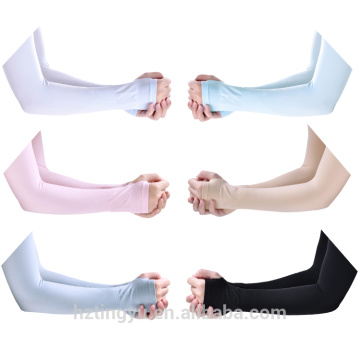 Großhandel Nylon Lycra Sonnenschutz Cooling Blank Kompressionsarm Ärmel Sport